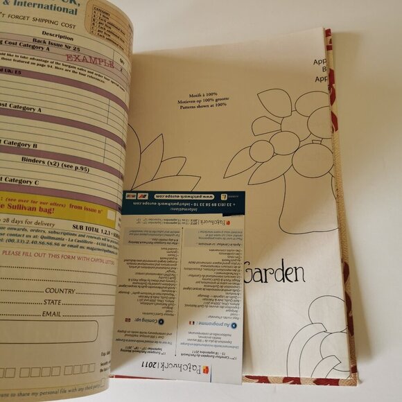 Quiltmania Magazine Quilt #83 Issue 2011 Crafts Quilting Patterns Patchwork - Picture 7 of 7